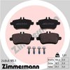 Zimmermann Brake Pad Set, 24848.185.1 24848.185.1